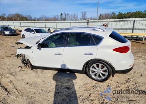 2012 Infiniti Ex35 Base z USA, uszkodzony, nr VIN JN1AJ0HR3CM450858